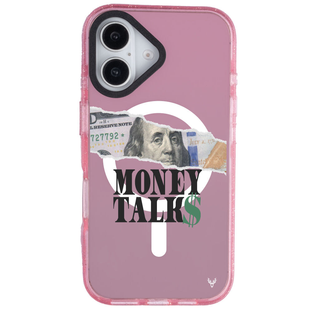MagsafeliArtycaseSimliPembe