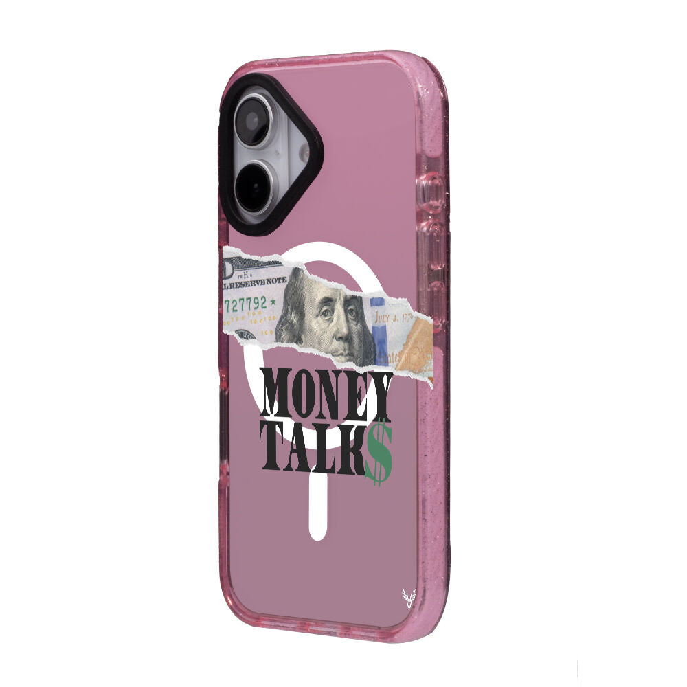 MagsafeliArtycaseSimliPembe