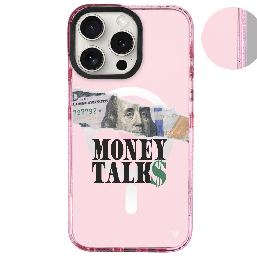 MagsafeliArtycaseSimliPembe
