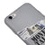 iPhone 6 Money Talks Telefon Kılıfı - Renkli Silikon - Gri