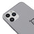 iPhone 11 Pro Bored Telefon Kılıfı - Renkli Silikon - Gri