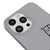 iPhone 13 Pro Bored Telefon Kılıfı - Renkli Silikon - Gri