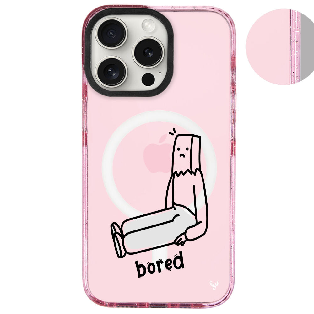 MagsafeliArtycaseSimliPembe