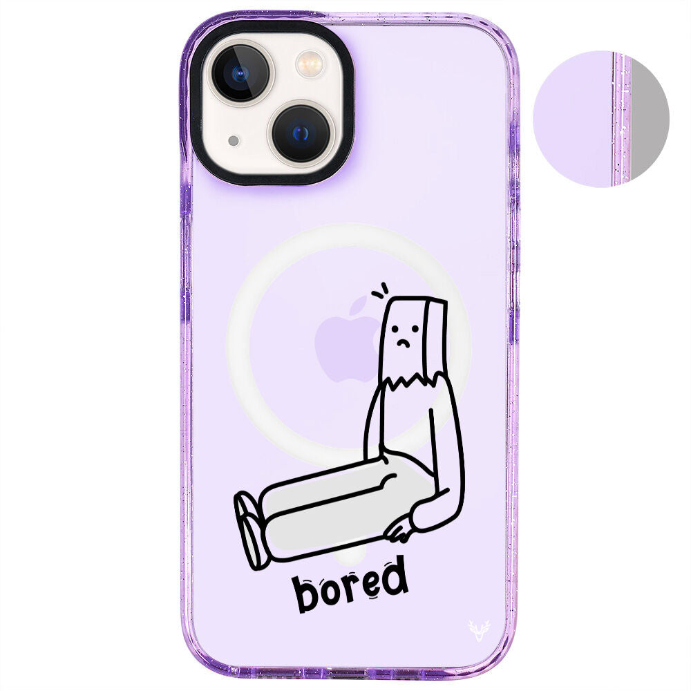 MagsafeliArtycaseSimliMor