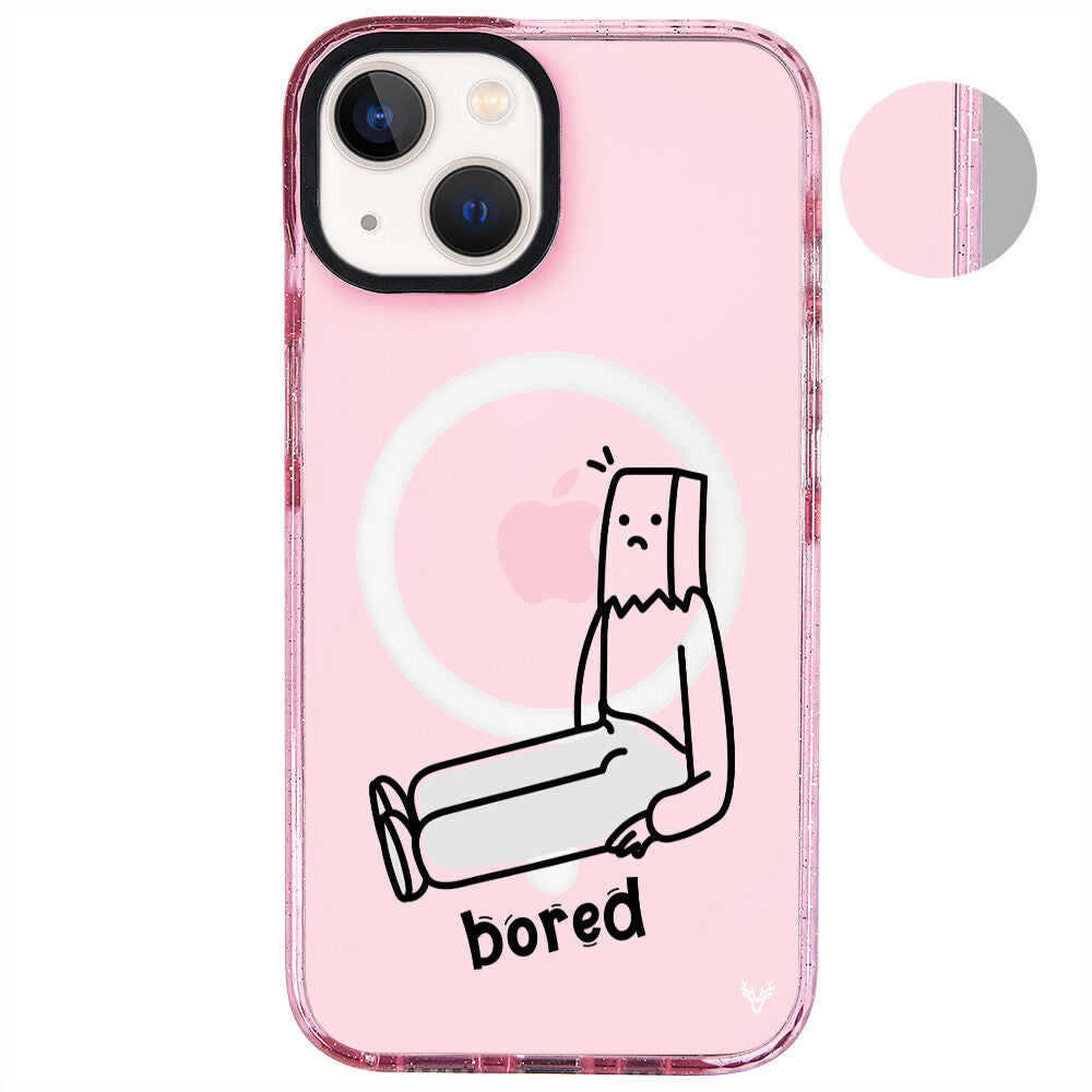 MagsafeliArtycaseSimliPembe