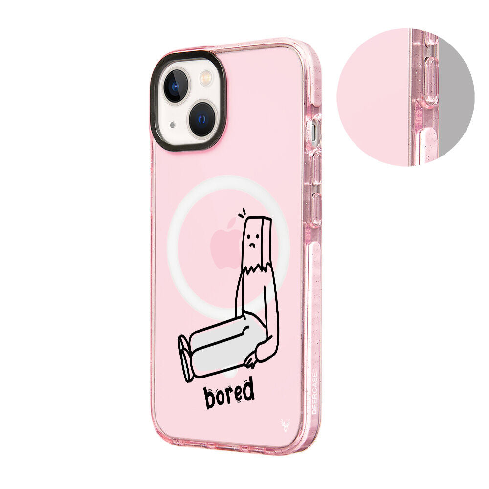 MagsafeliArtycaseSimliPembe