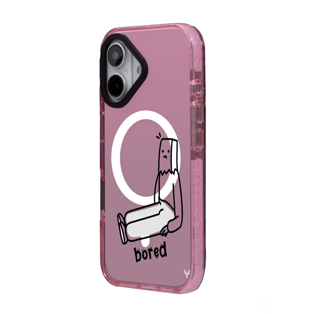 MagsafeliArtycaseSimliPembe