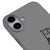 iPhone 16 Plus Bored Telefon Kılıfı - Renkli Silikon - Gri