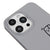 iPhone 16 Pro Max Bored Telefon Kılıfı - Renkli Silikon - Gri