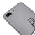 iPhone 7 Plus Bored Telefon Kılıfı - Renkli Silikon - Gri