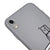 iPhone XR Bored Telefon Kılıfı - Renkli Silikon - Gri