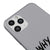 iPhone 11 Pro So Serious Telefon Kılıfı - Renkli Silikon - Gri