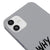 iPhone 12 Mini So Serious Telefon Kılıfı - Renkli Silikon - Gri