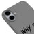 iPhone 16 So Serious Telefon Kılıfı - Renkli Silikon - Gri