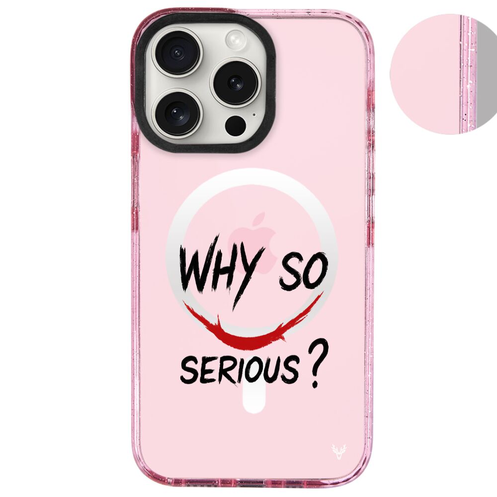 MagsafeliArtycaseSimliPembe