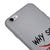 iPhone 6 PLus So Serious Telefon Kılıfı - Renkli Silikon - Gri