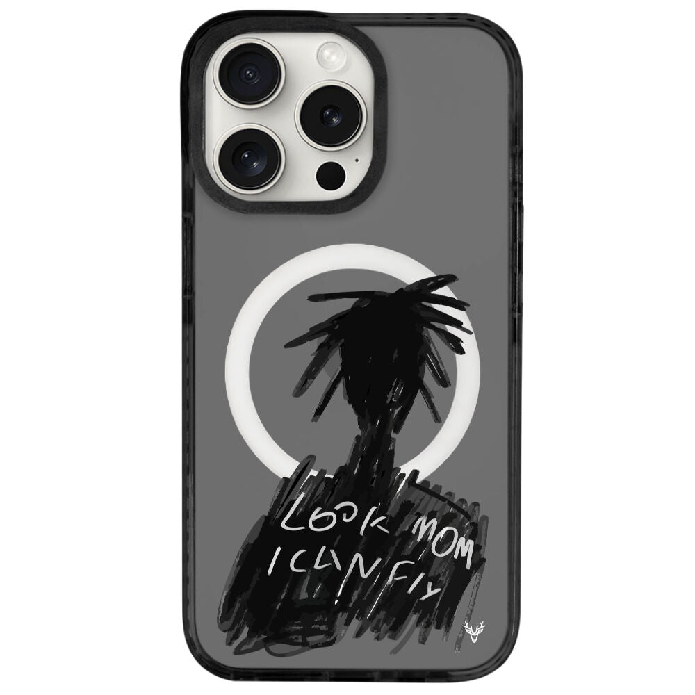 MagsafeliArtycaseCoolBlack