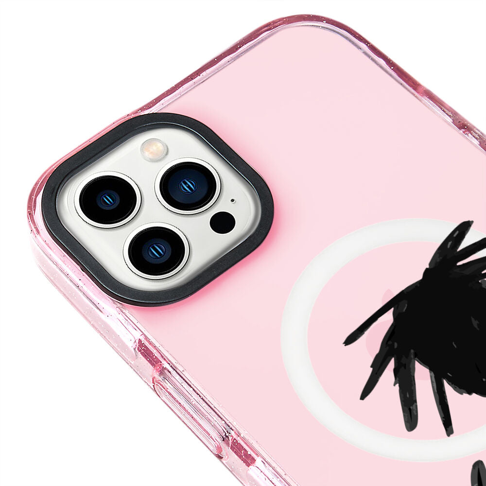 MagsafeliArtycaseSimliPembe