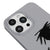 iPhone 14 Pro Look Mom Fly Telefon Kılıfı - Renkli Silikon - Gri