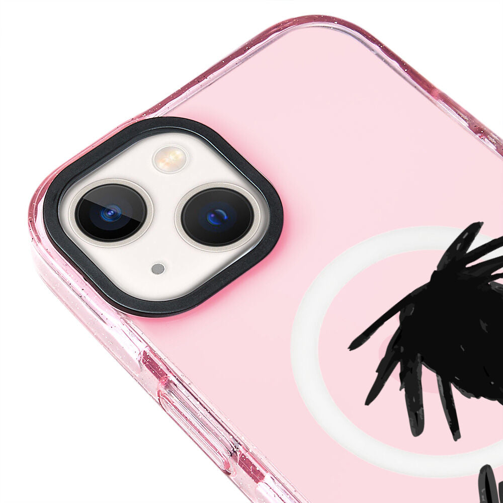 MagsafeliArtycaseSimliPembe