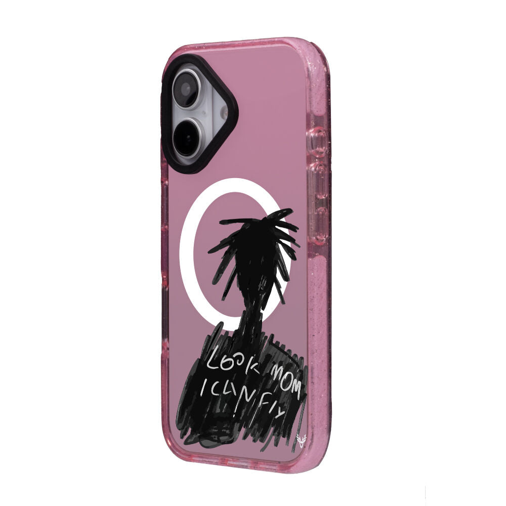 MagsafeliArtycaseSimliPembe