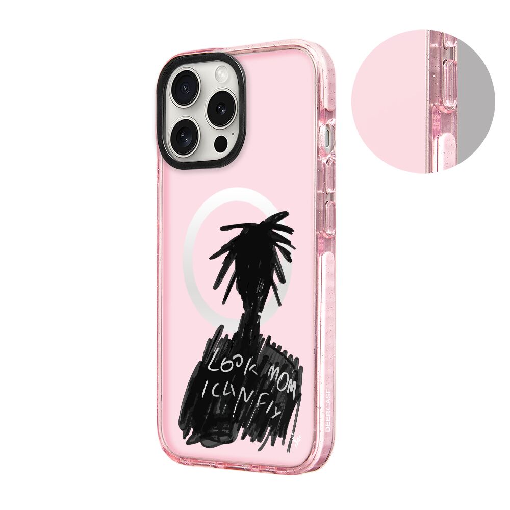 MagsafeliArtycaseSimliPembe