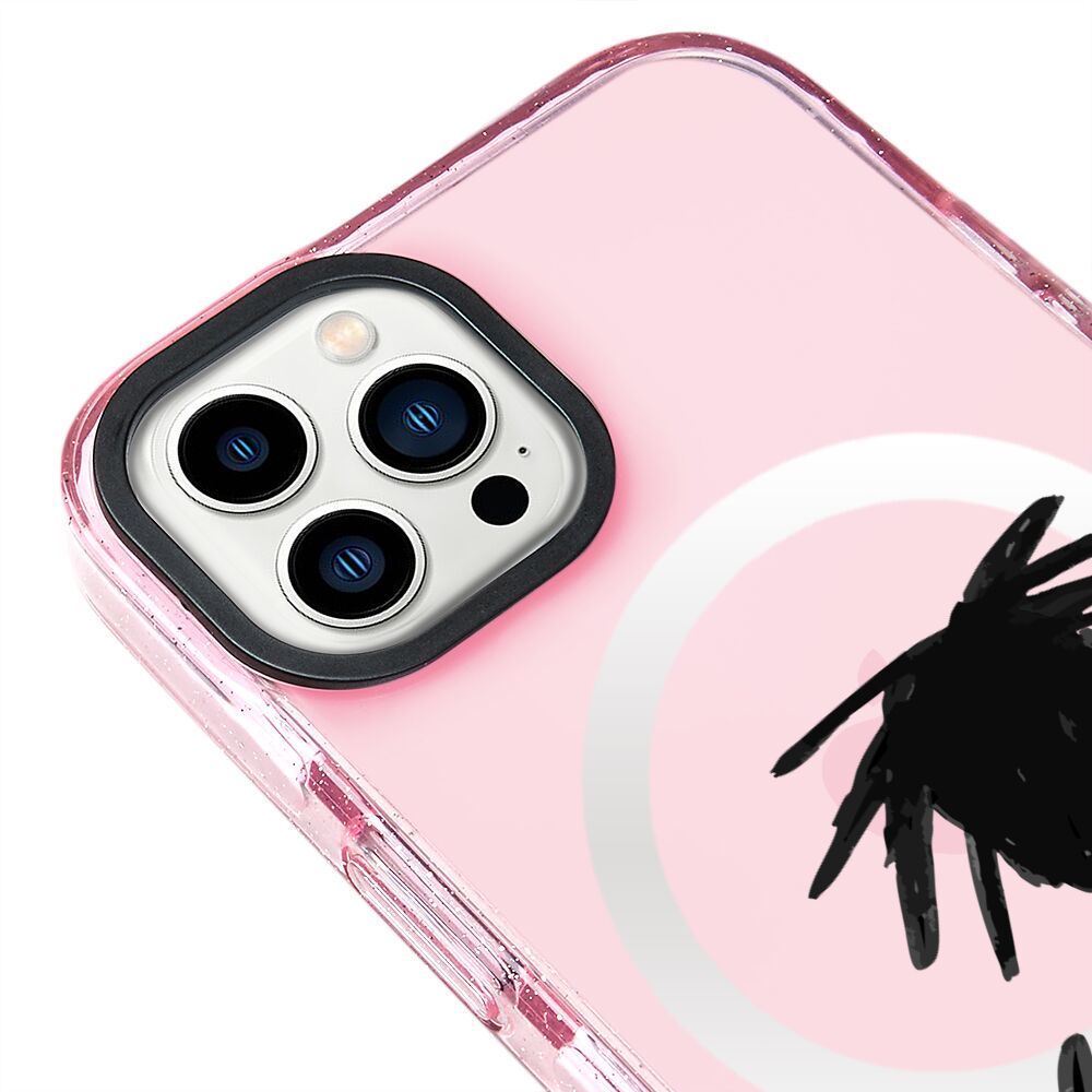 MagsafeliArtycaseSimliPembe