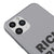 iPhone 11 Pro Max Rich Rich Rich Telefon Kılıfı - Renkli Silikon - Gri