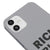 iPhone 12 Rich Rich Rich Telefon Kılıfı - Renkli Silikon - Gri