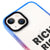 iPhone 13 Rich Rich Rich Telefon Kılıfı - Artycase - Mavi Kırmızı