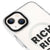 iPhone 14 Plus Rich Rich Rich Telefon Kılıfı - Magsafeli Artycase - Beyaz