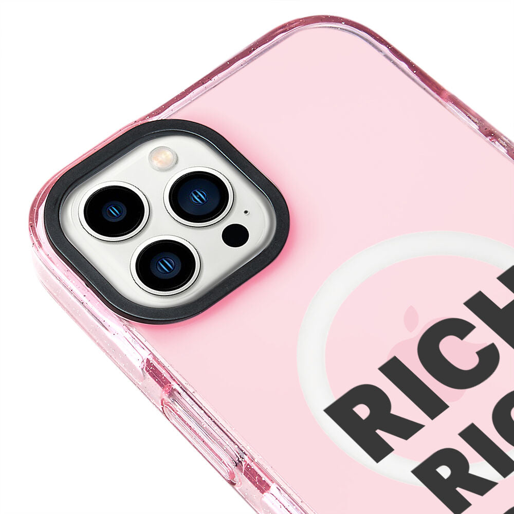 MagsafeliArtycaseSimliPembe