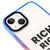 iPhone 15 Rich Rich Rich Telefon Kılıfı - Artycase - Mavi Kırmızı