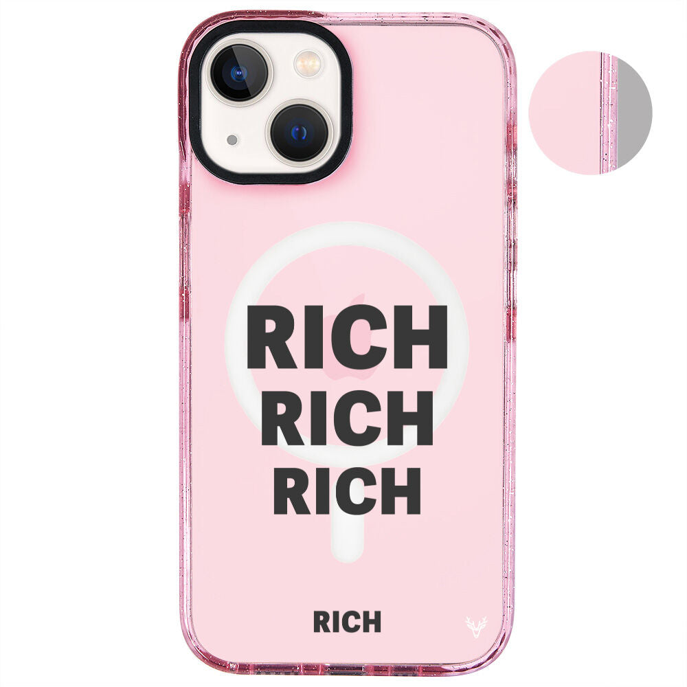 MagsafeliArtycaseSimliPembe