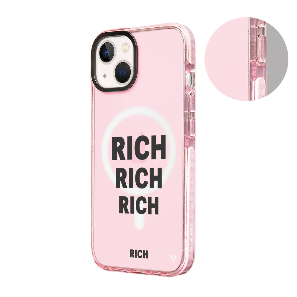 MagsafeliArtycaseSimliPembe