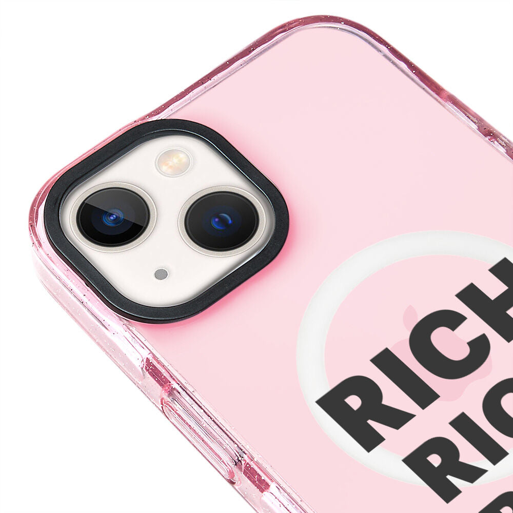 MagsafeliArtycaseSimliPembe