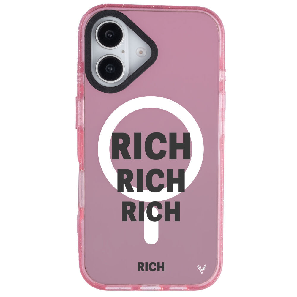 MagsafeliArtycaseSimliPembe
