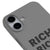 iPhone 16 Rich Rich Rich Telefon Kılıfı - Renkli Silikon - Gri