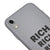 iPhone XR Rich Rich Rich Telefon Kılıfı - Renkli Silikon - Gri