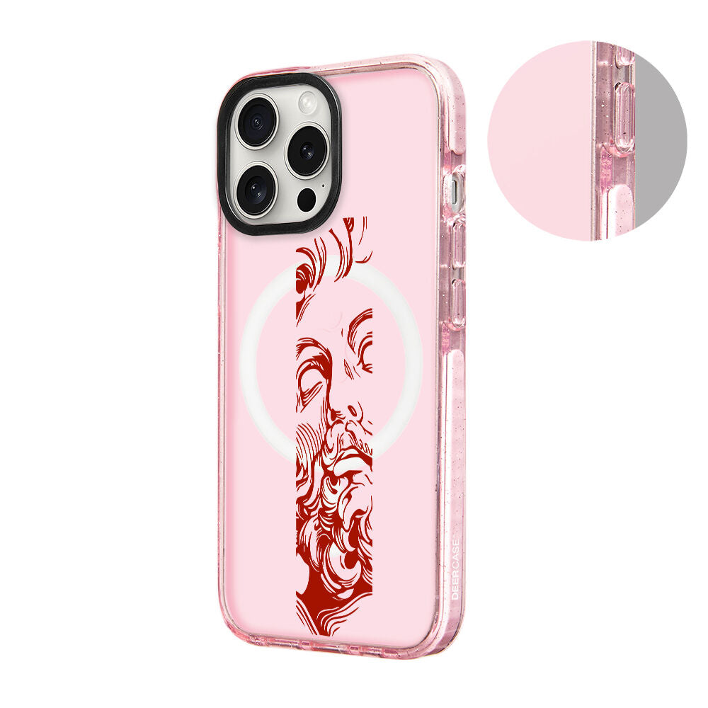 MagsafeliArtycaseSimliPembe