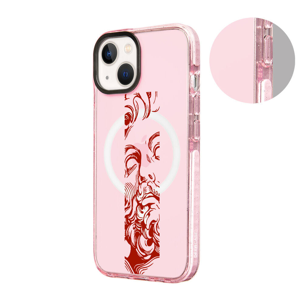 MagsafeliArtycaseSimliPembe