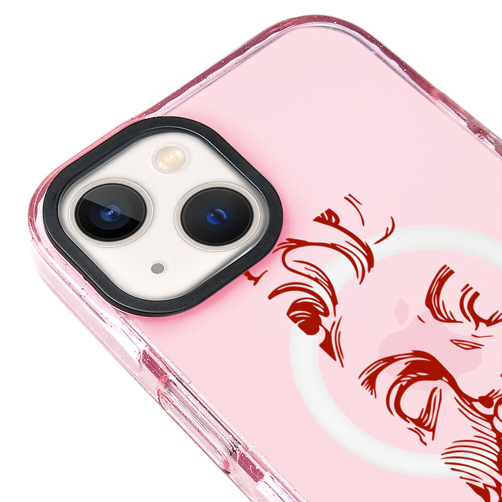 MagsafeliArtycaseSimliPembe