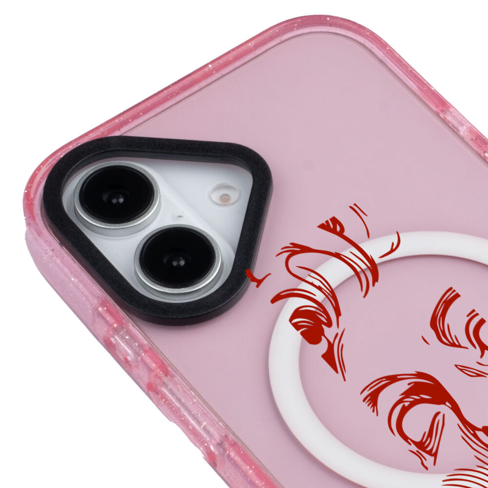 MagsafeliArtycaseSimliPembe
