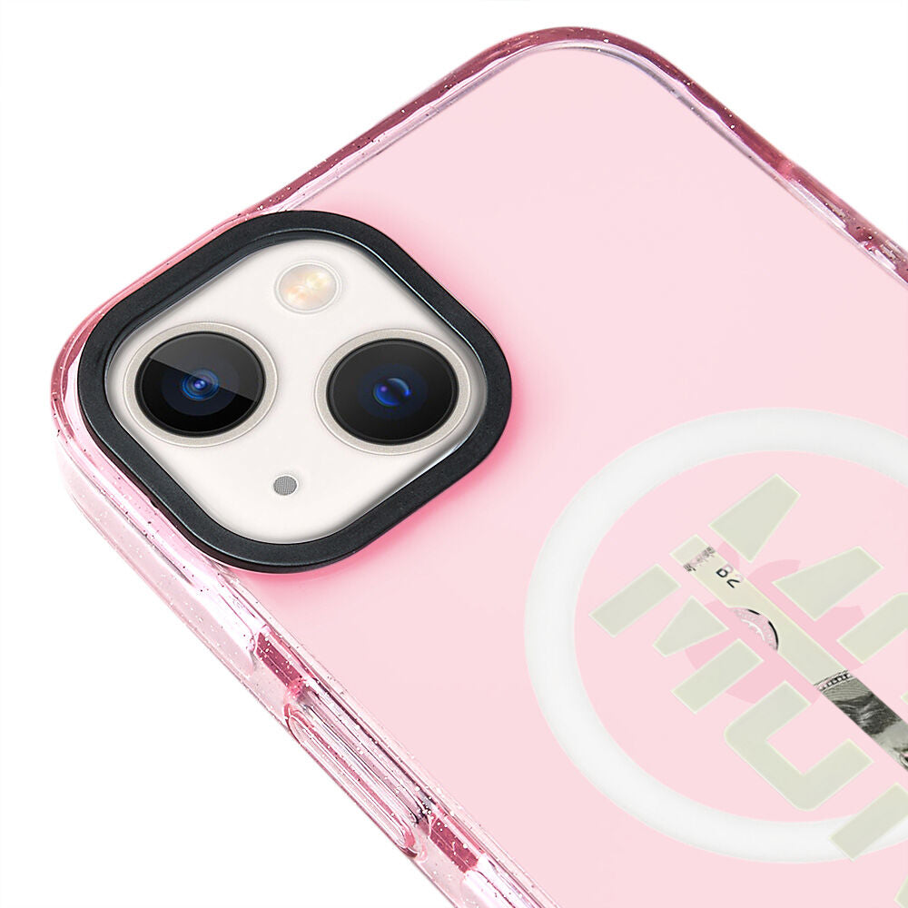 MagsafeliArtycaseSimliPembe