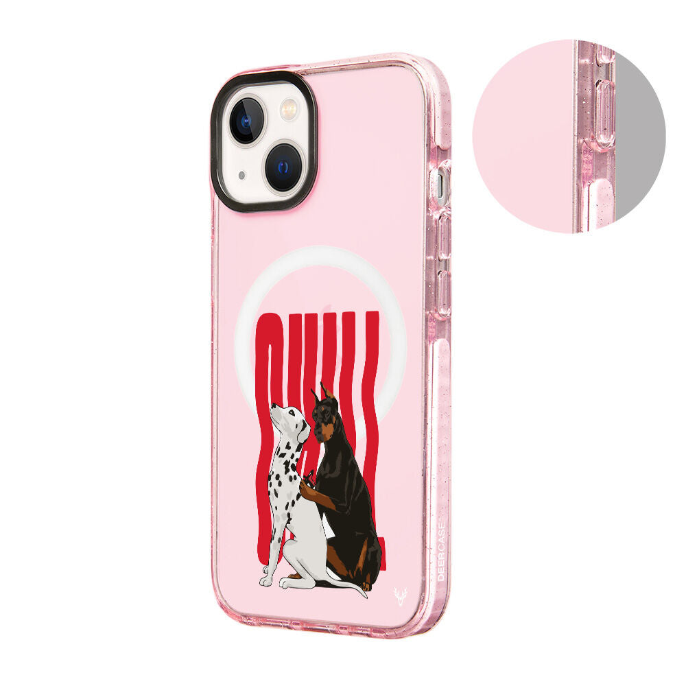 MagsafeliArtycaseSimliPembe