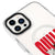 iPhone 14 Pro Sweet Dogs Telefon Kılıfı - Magsafeli Artycase - Beyaz