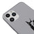 iPhone 11 Pro Wish Do Telefon Kılıfı - Renkli Silikon - Gri
