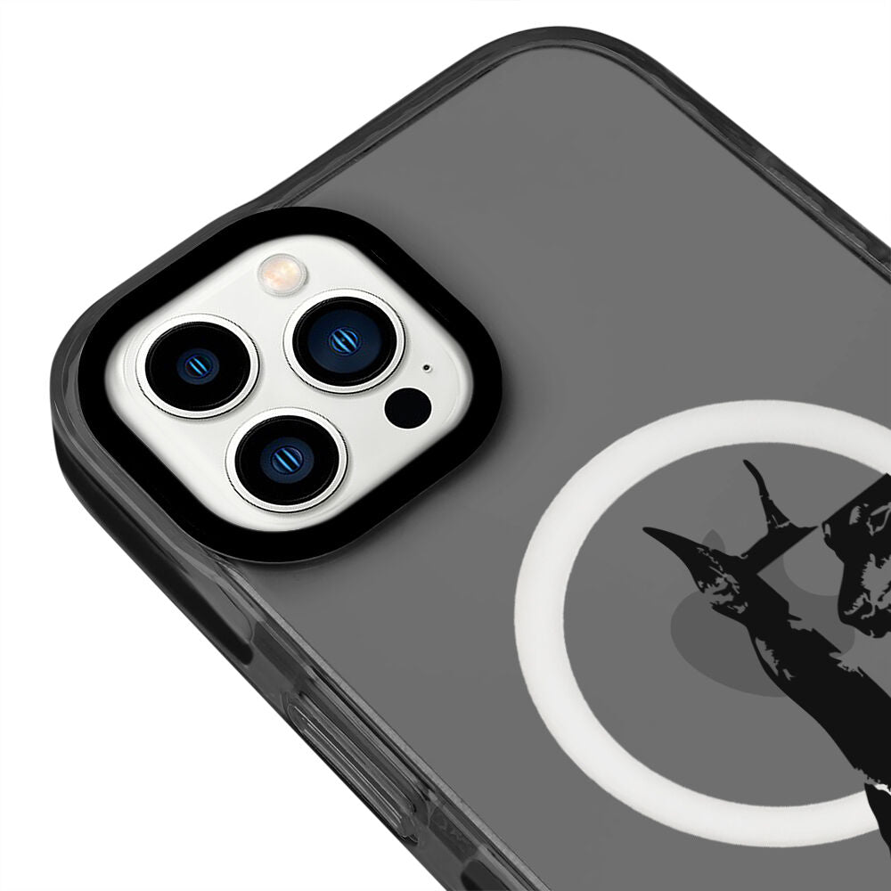 MagsafeliArtycaseCoolBlack
