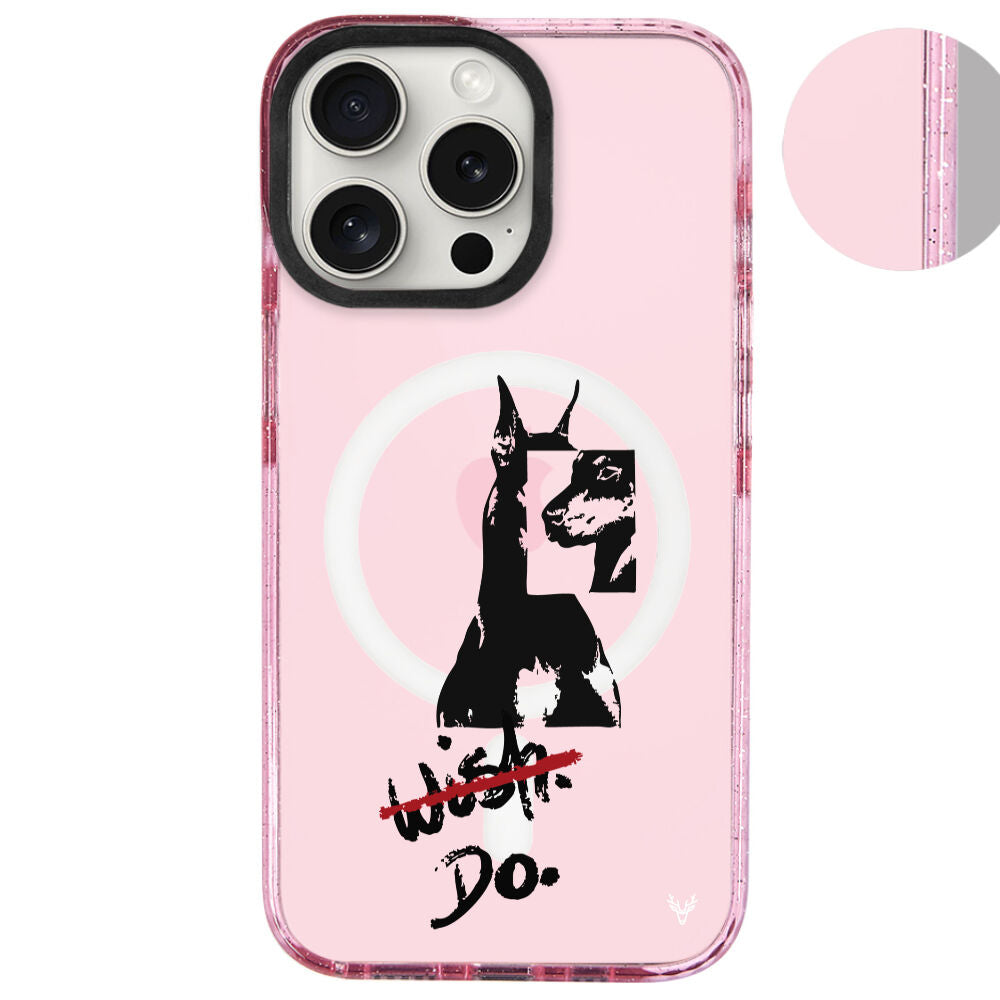 MagsafeliArtycaseSimliPembe