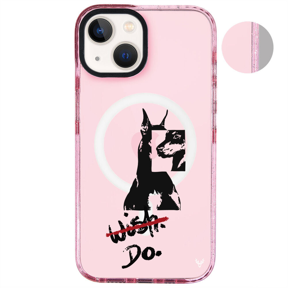 MagsafeliArtycaseSimliPembe